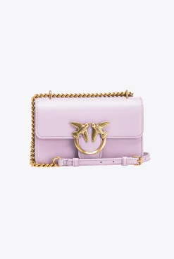 Sacs Portés Épaule|PINKO Mini Love Bag One Simply Iris-Or Antique