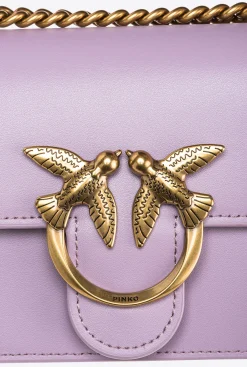 Sacs Portés Épaule|PINKO Mini Love Bag One Simply Iris-Or Antique