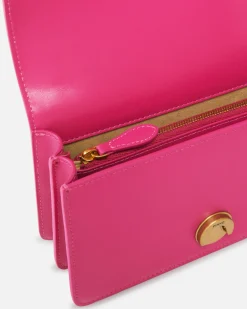 Sacs Portés Épaule|PINKO Mini Love Bag One Simply Rose Pinko-Or Antique