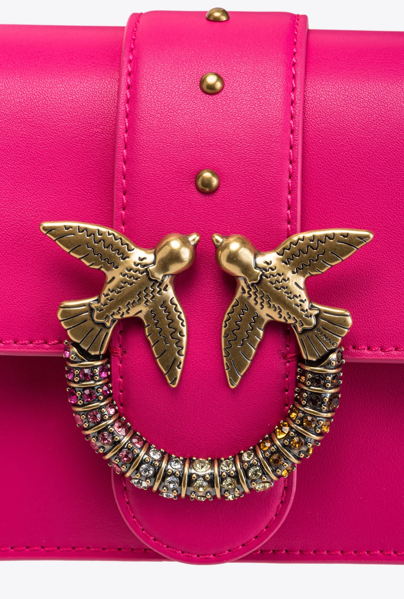 Sacs De Soirée|PINKO Mini Love Bag One Simply Jewel Rose Pinko-Or Antique
