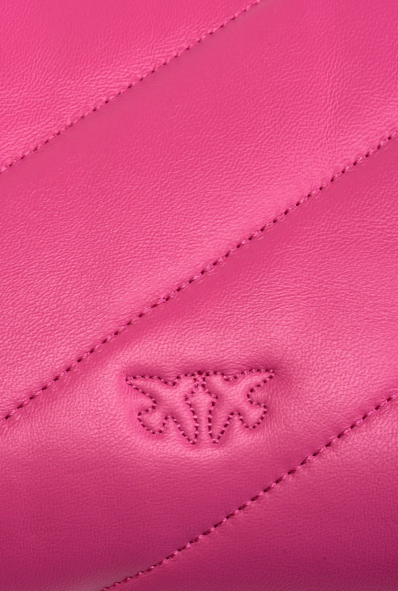 Sacs Portés Épaule|PINKO Mini Love Bag Puff Maxi Quilt Fuchsia-Or Antique