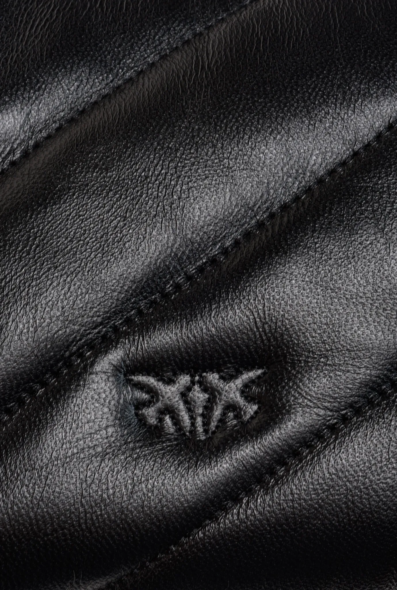 Sacs Portés Épaule|PINKO Mini Love Bag Puff Maxi Quilt Noir-Vieil Argent