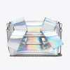 Sacs De Soirée|PINKO Mini Pochette Aika Effet Miroir Argent-Vieil Argent