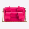 Pochettes|PINKO Mini Pochette Aika En Cuir Rose Pinko-Or Antique