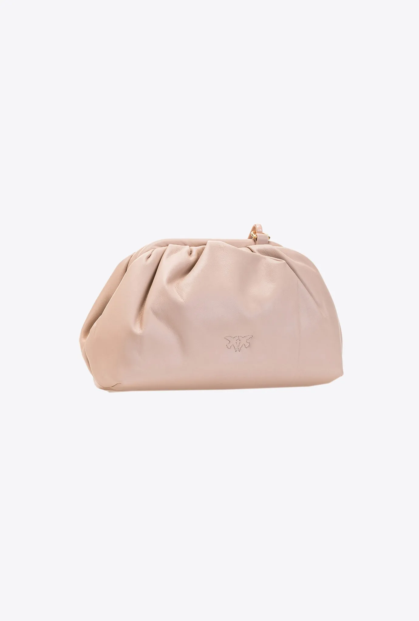 Pochettes|PINKO Mini Pochette Chain Color Block Rose Poudre-Color Block