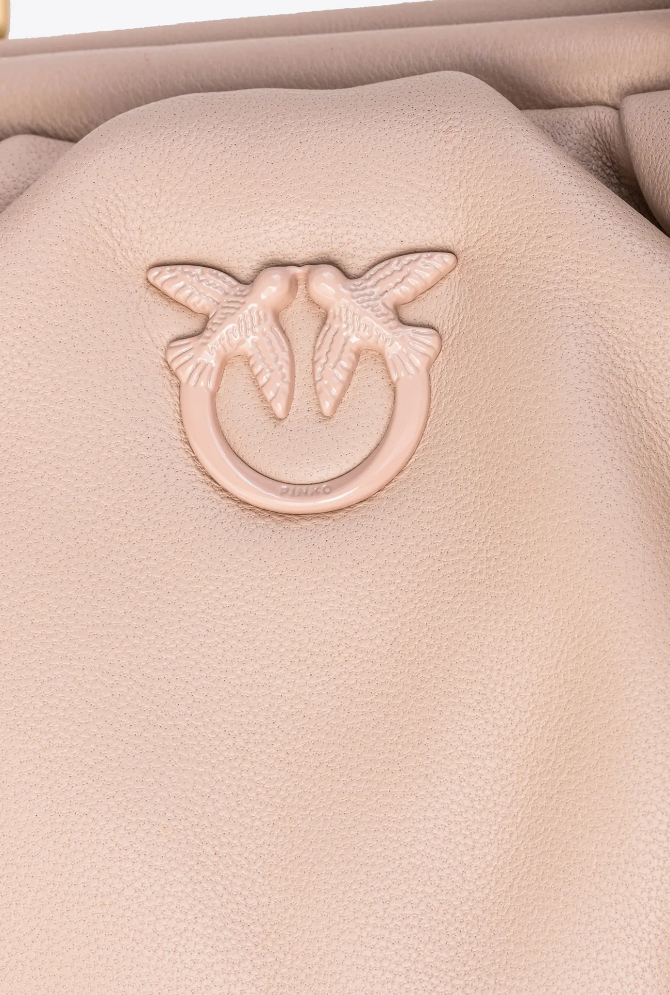 Pochettes|PINKO Mini Pochette Chain Color Block Rose Poudre-Color Block