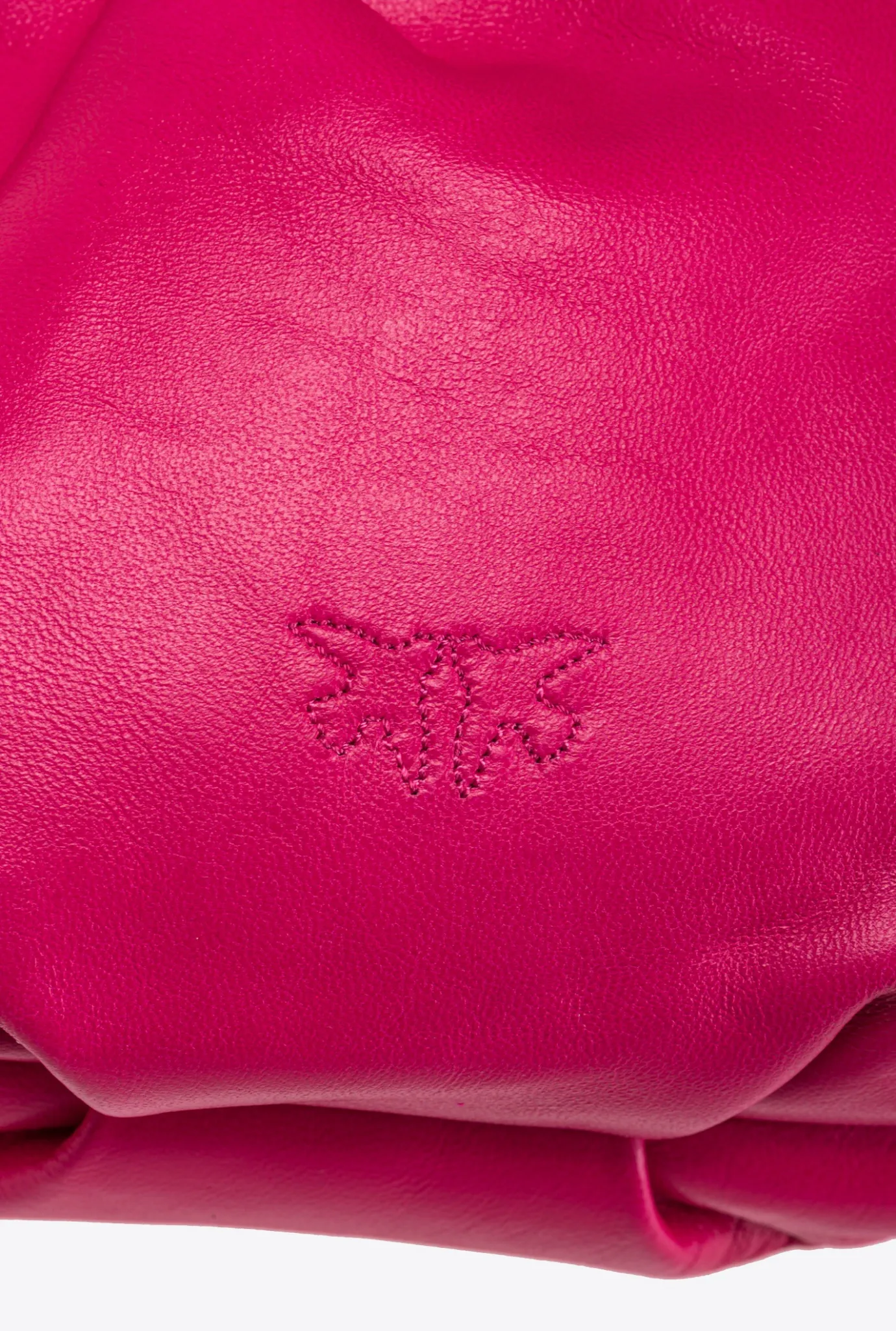 Sacs De Soirée|PINKO Mini Sac En Cuir Nappa Avec Anse En Tulle Rose Pinko-Or Antique