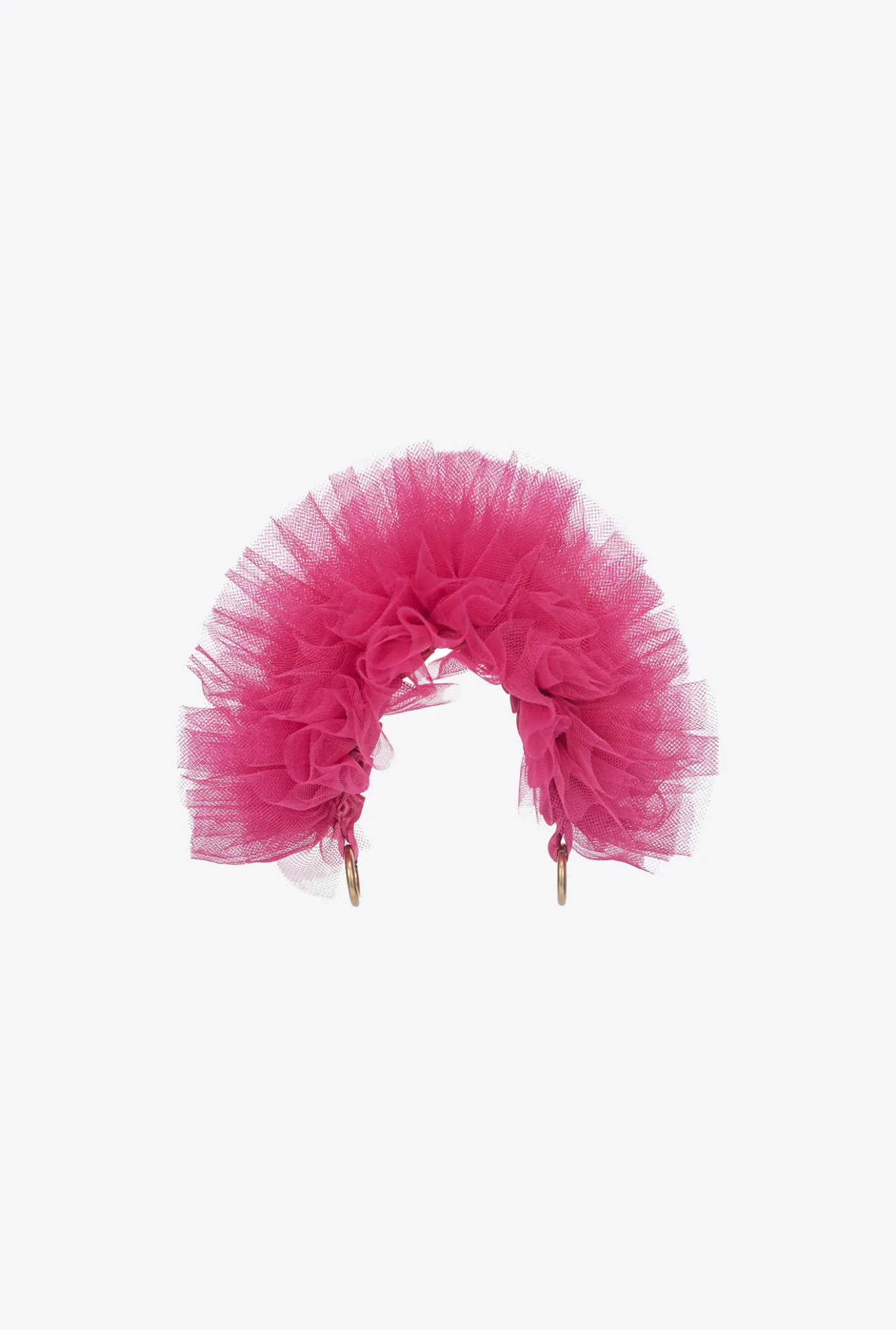 Sacs De Soirée|PINKO Mini Sac En Cuir Nappa Avec Anse En Tulle Rose Pinko-Or Antique