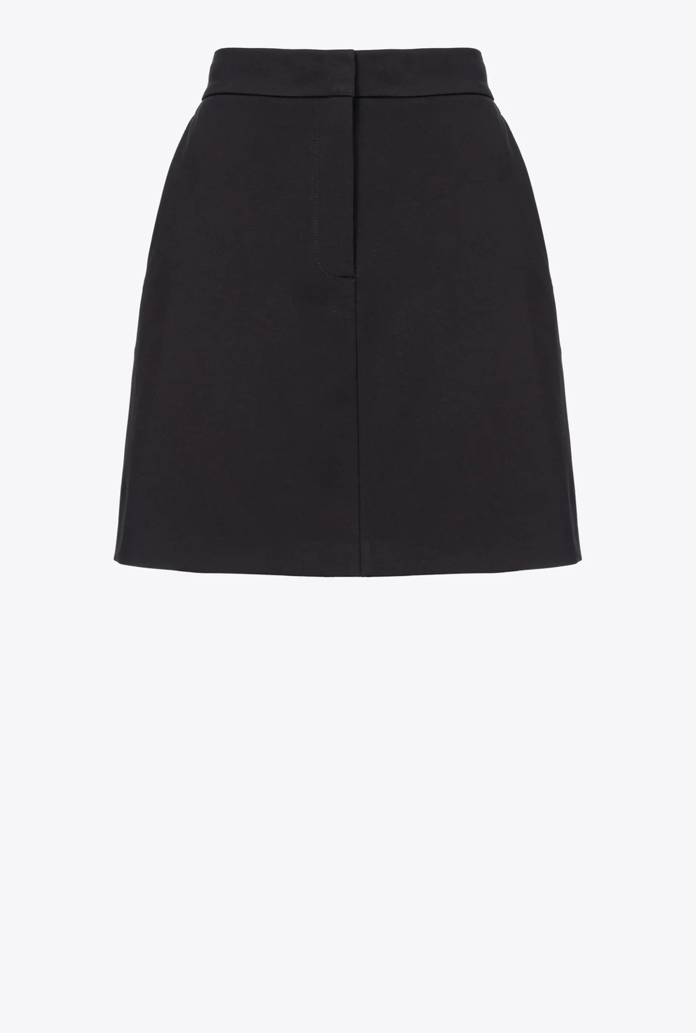 Jupes|PINKO Mini-Jupe Evasee Noir Limousine