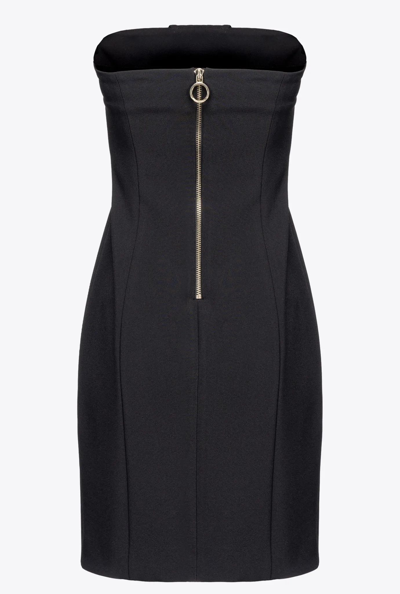 Robes|PINKO Mini-Robe A Lacets Noir Limousine