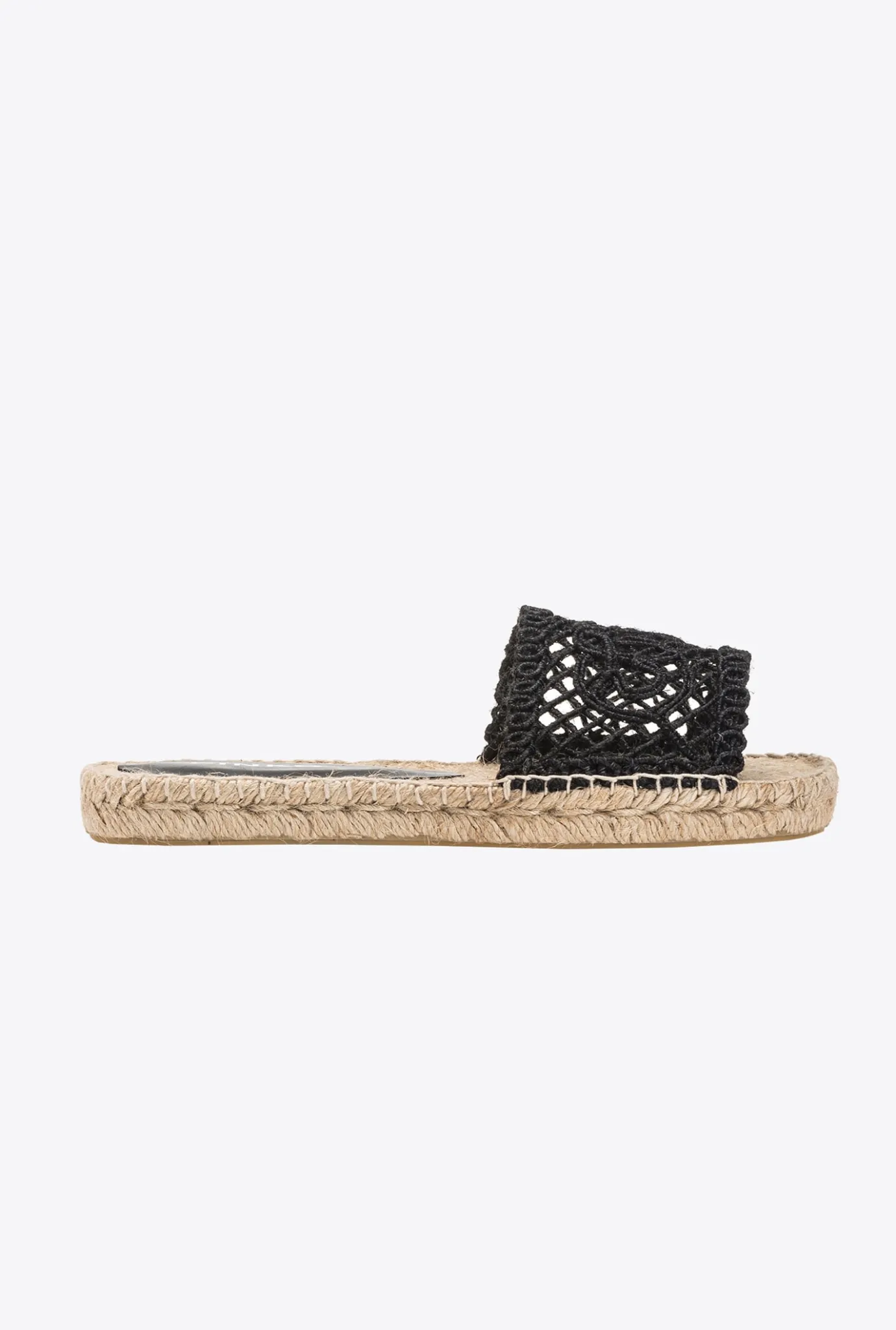 Chaussures|PINKO Mules En Corde Noir/Camel
