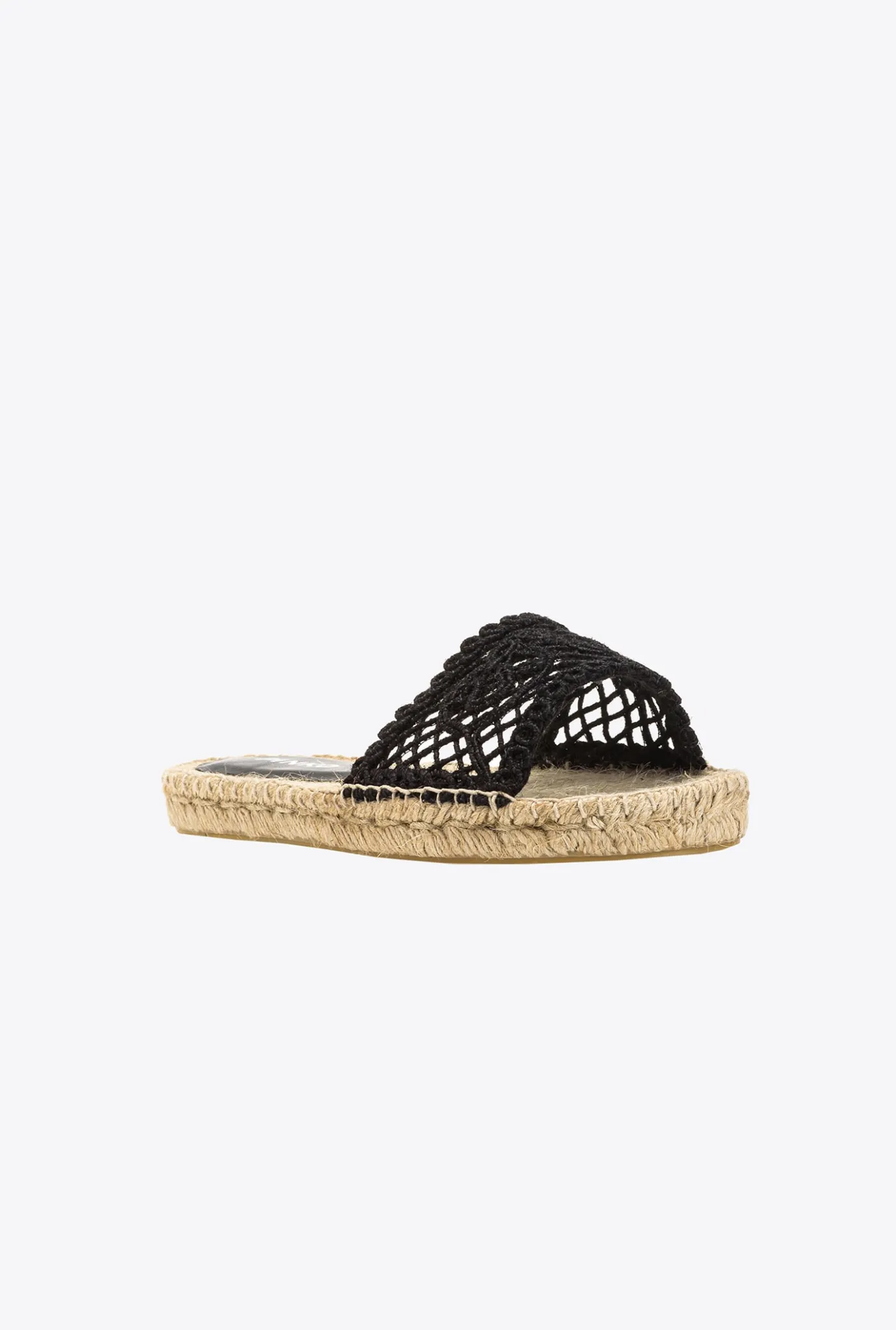 Chaussures|PINKO Mules En Corde Noir/Camel