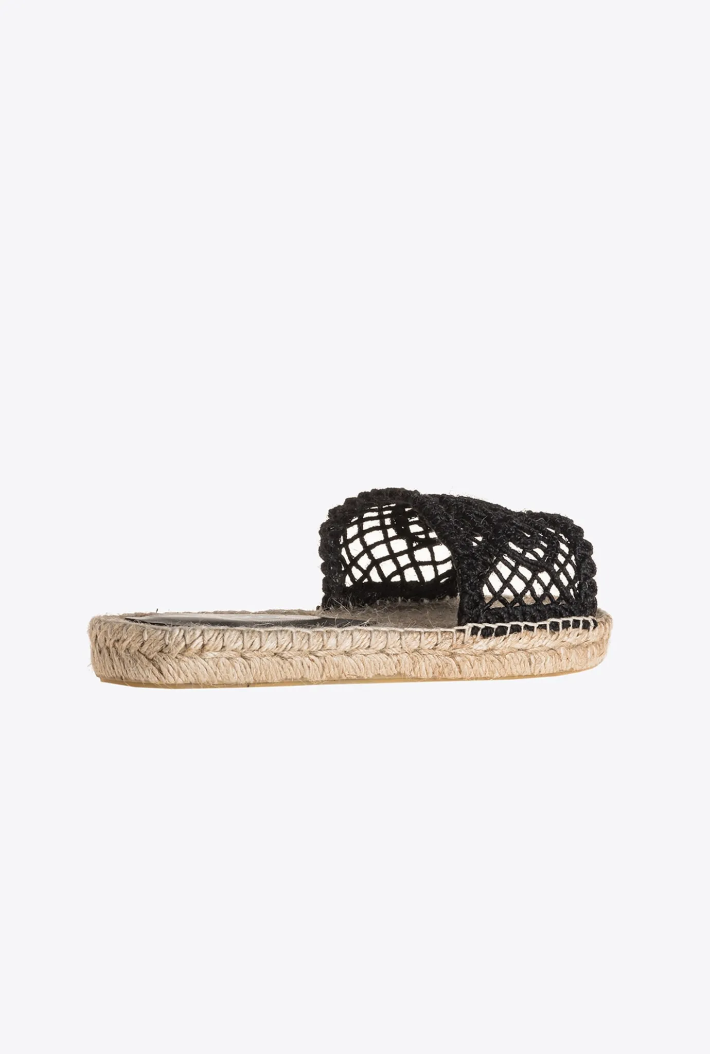 Chaussures|PINKO Mules En Corde Noir/Camel