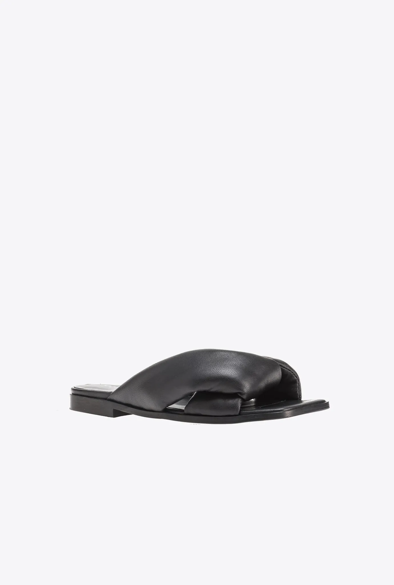 Chaussures|PINKO Mules En Cuir Nappa Noir Limousine