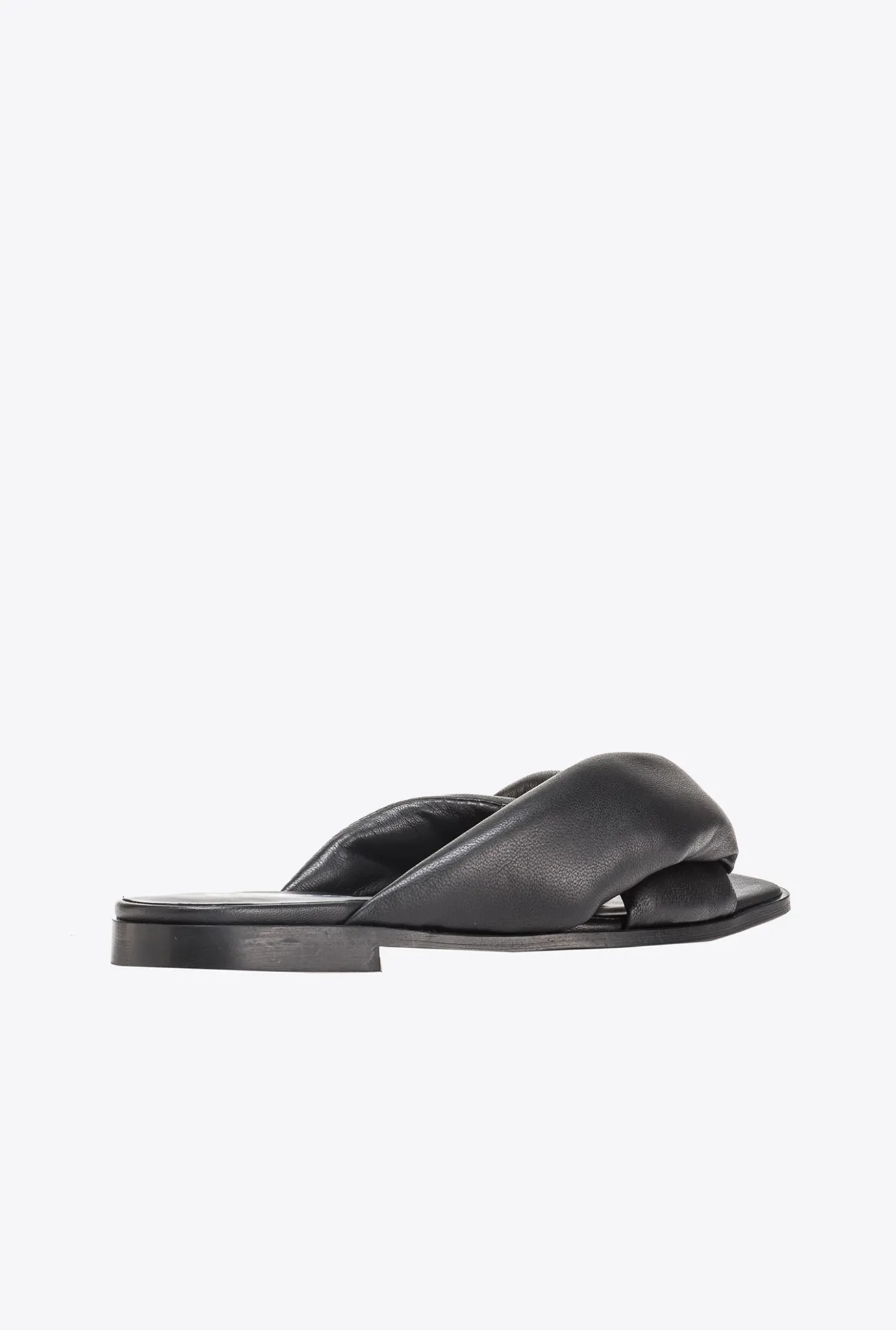Chaussures|PINKO Mules En Cuir Nappa Noir Limousine