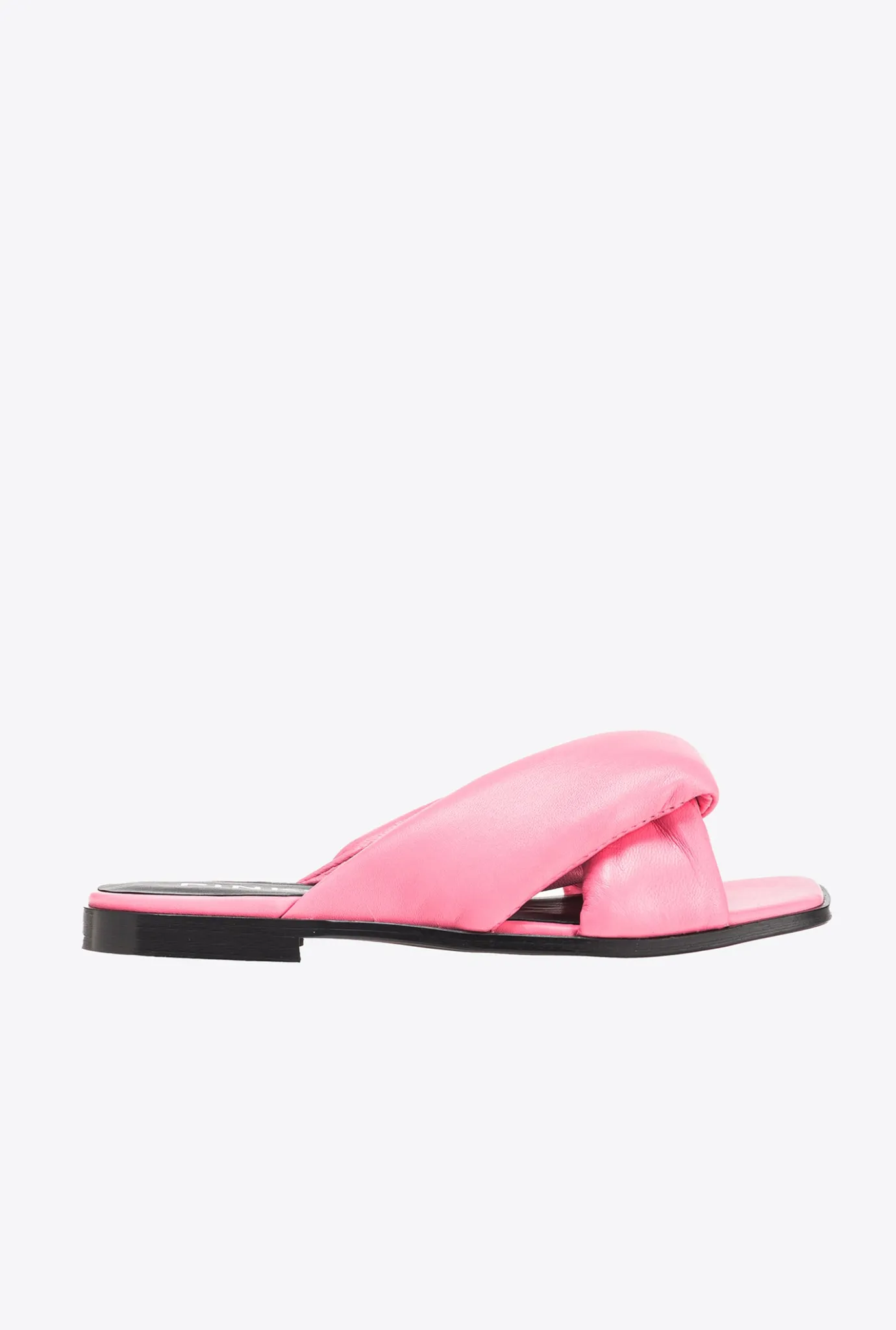 Chaussures|PINKO Mules En Cuir Nappa Rose Marin