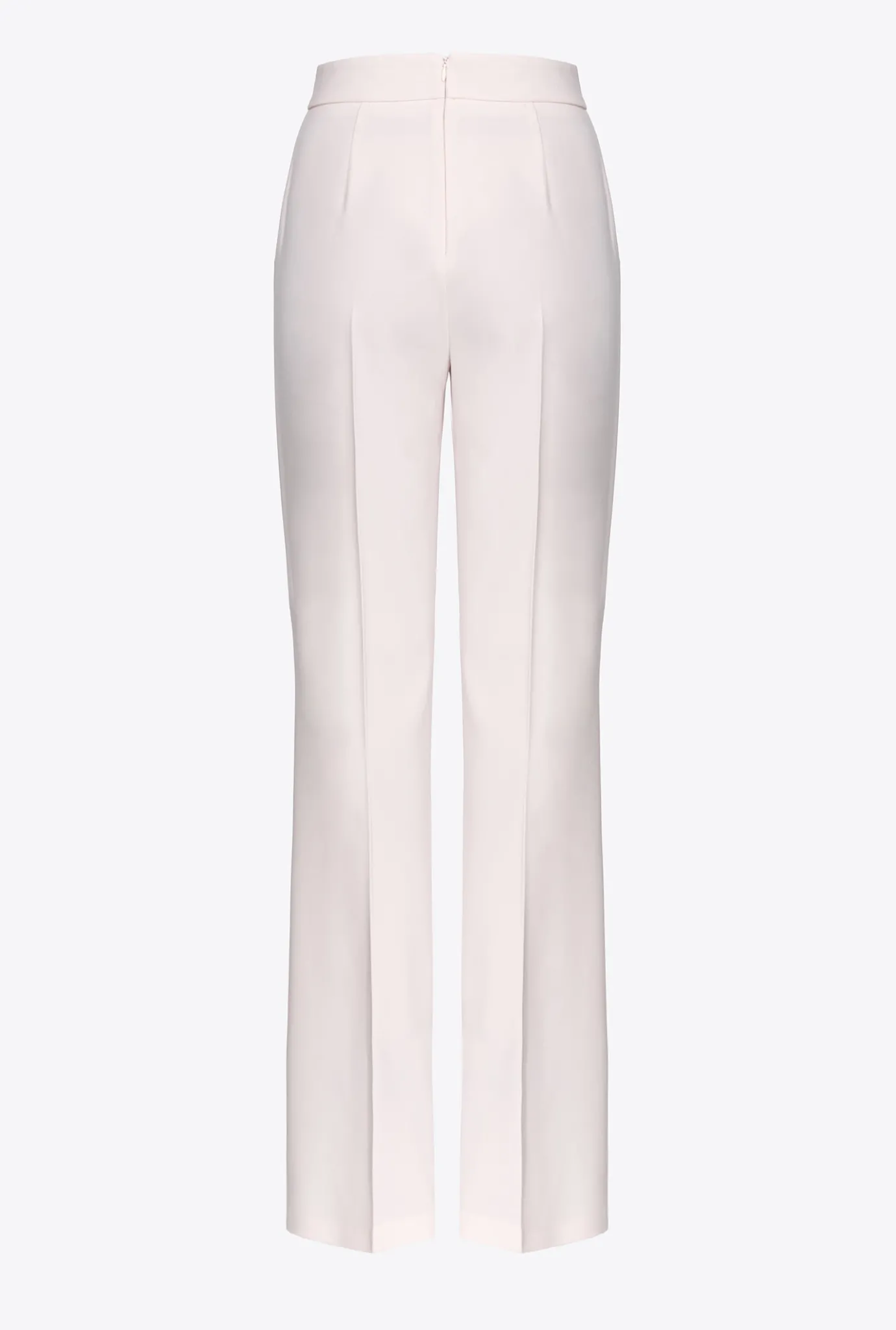 Tailleurs Et Ensembles|PINKO Pantalon A Boutons Dores Rose Nuage