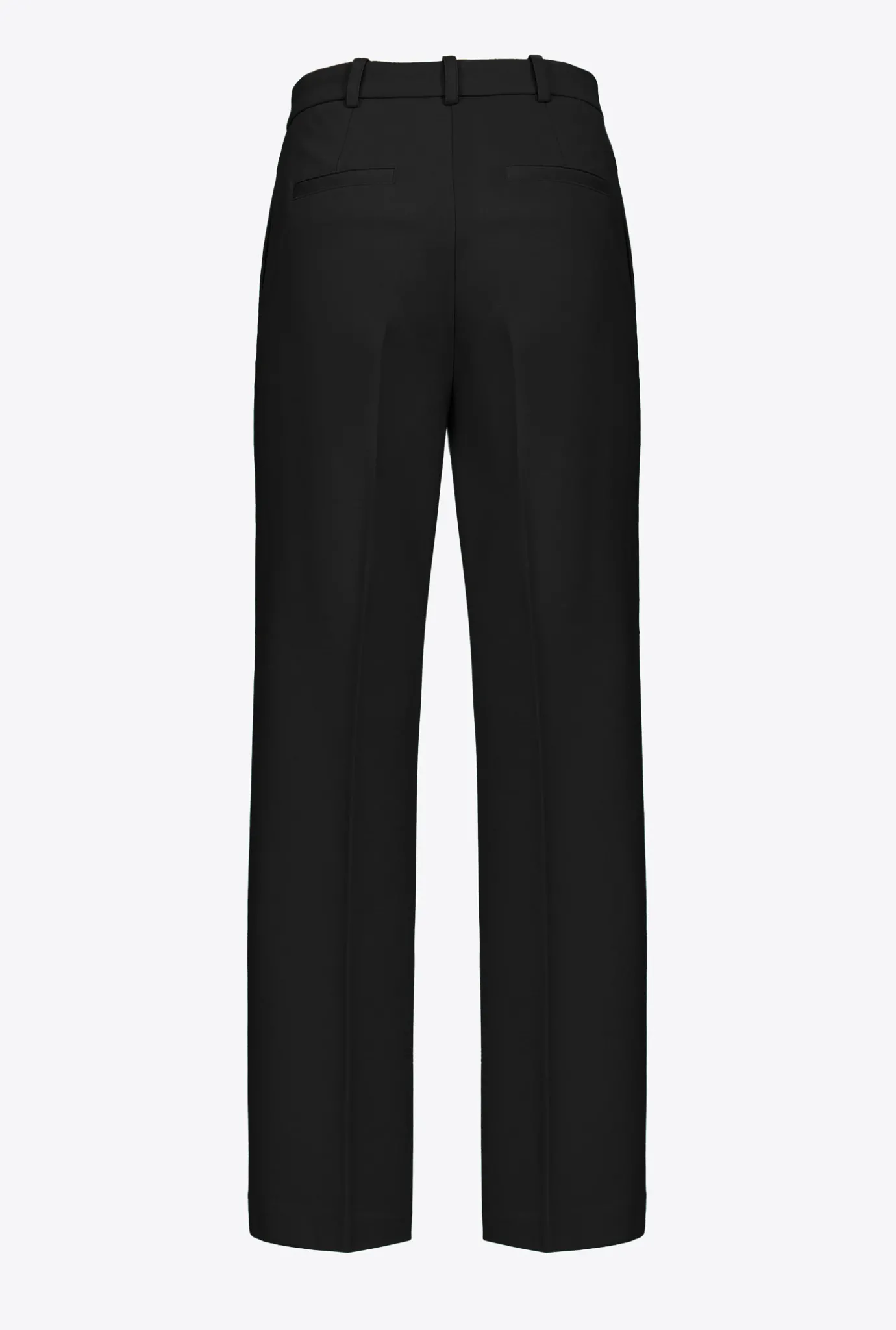 Pantalons|PINKO Pantalon Ample Stretch Noir Limousine