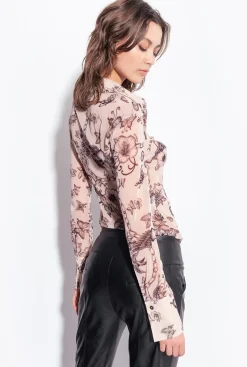 Pantalons|PINKO Pantalon Fendu Effet Cuir Noir Limousine