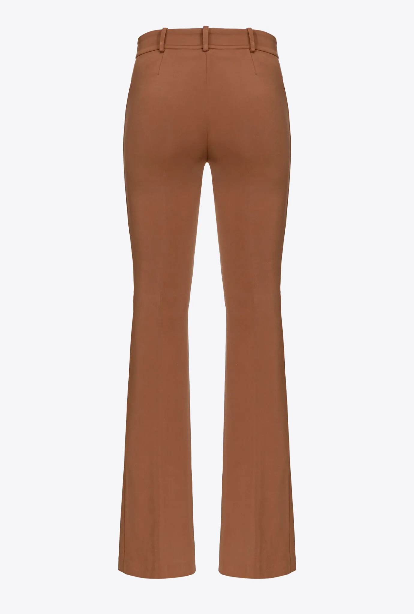Tailleurs Et Ensembles|PINKO Pantalon Fendu En Bas Marron - Basset