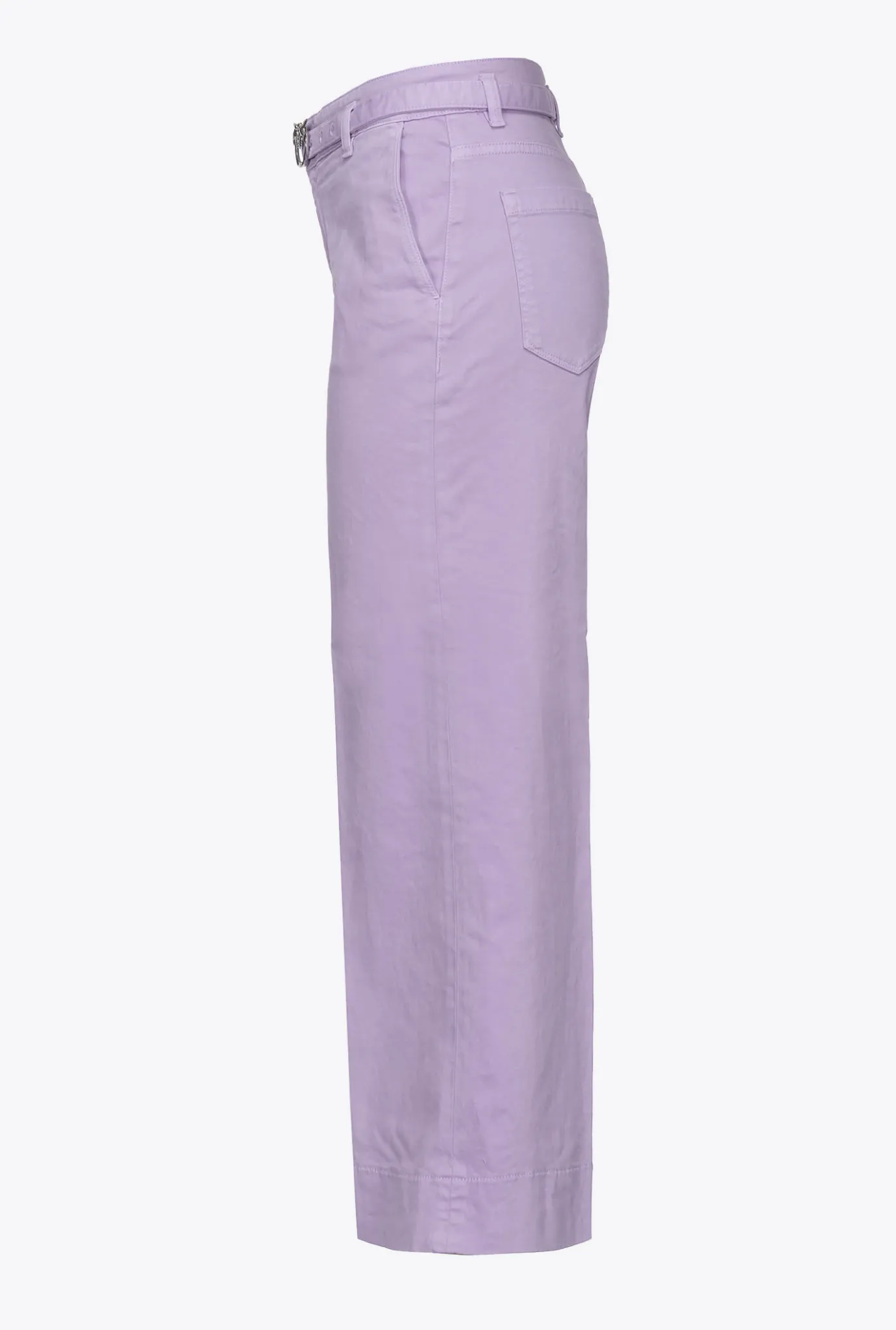 Jeans|PINKO Pantalon Flare Ceinture Violet