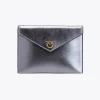 Sacs De Soirée|PINKO Pochette Flat Bag Lamee Argent-Vieil Or