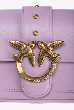 Sacs De Soirée|PINKO Pocket Love Bag One Jewel Iris-Or Antique