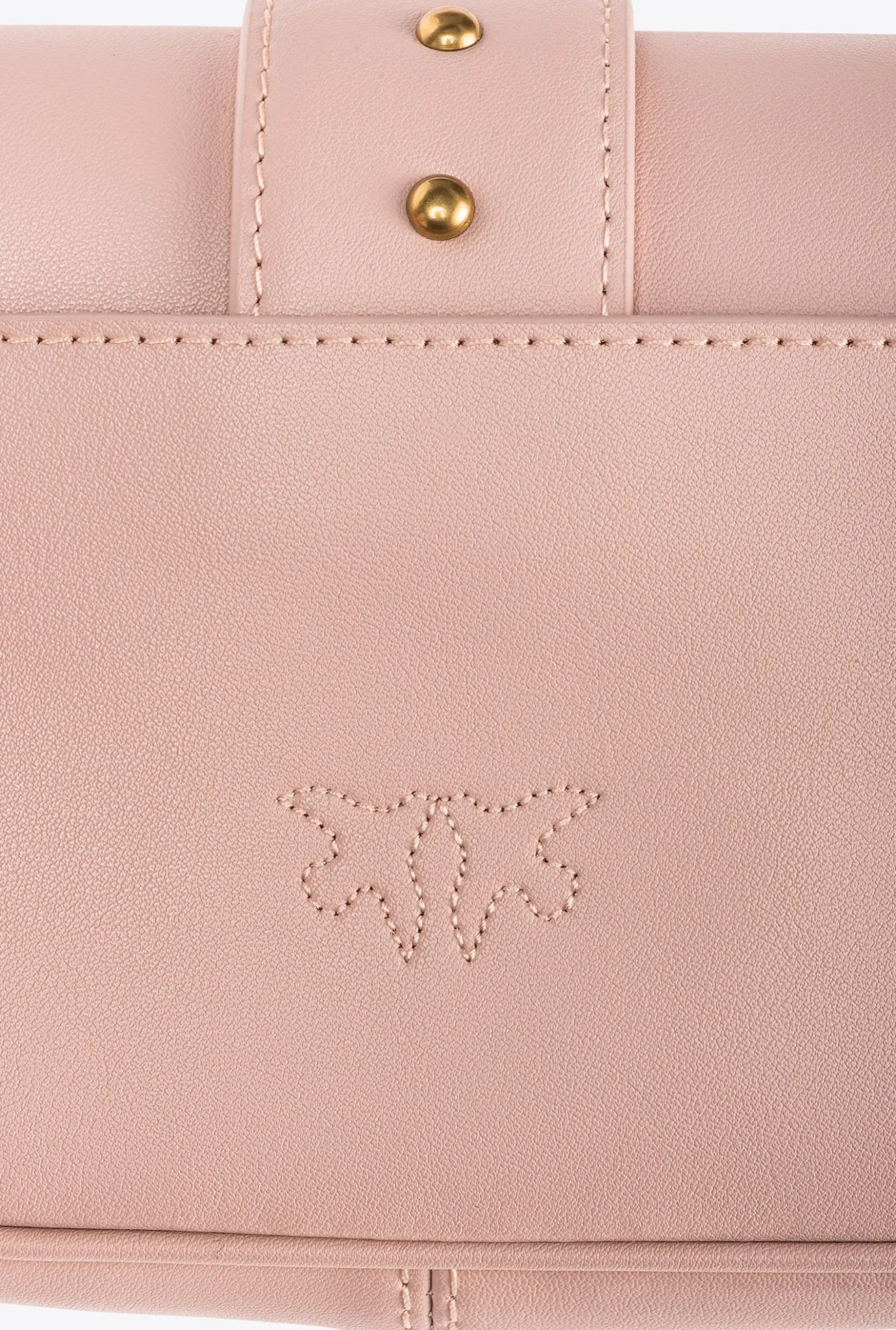 Sacs À Bandoulière|PINKO Pocket Love Bag One Simply Rose/Rose Poudre-Or Antique