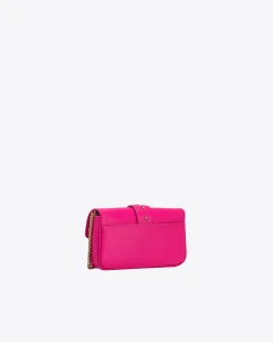 Sacs À Bandoulière|PINKO Pocket Love Bag One Simply Rose Pinko-Or Antique