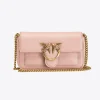 Sacs À Bandoulière|PINKO Pocket Love Bag Simply Rose/Rose Poudre-Or Antique