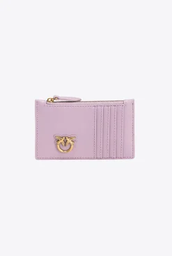 Maroquinerie|PINKO Porte-Cartes Zippe Iris-Or Antique