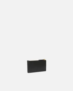 Maroquinerie|PINKO Porte-Cartes Zippe Noir-Vieil Or