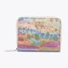 Maroquinerie|PINKO Portefeuille Entierement Zippe En Reptile Multicolore Galleria Multicolore-Or Brillant