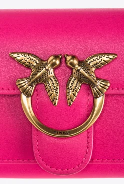 Maroquinerie|PINKO Portefeuille Love Bag Simply Rose Pinko-Or Antique