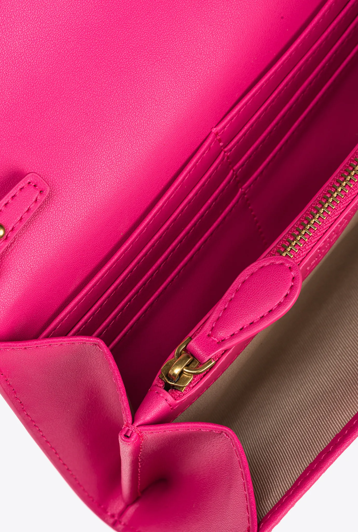 Maroquinerie|PINKO Portefeuille Love Bag Simply Rose Pinko-Or Antique