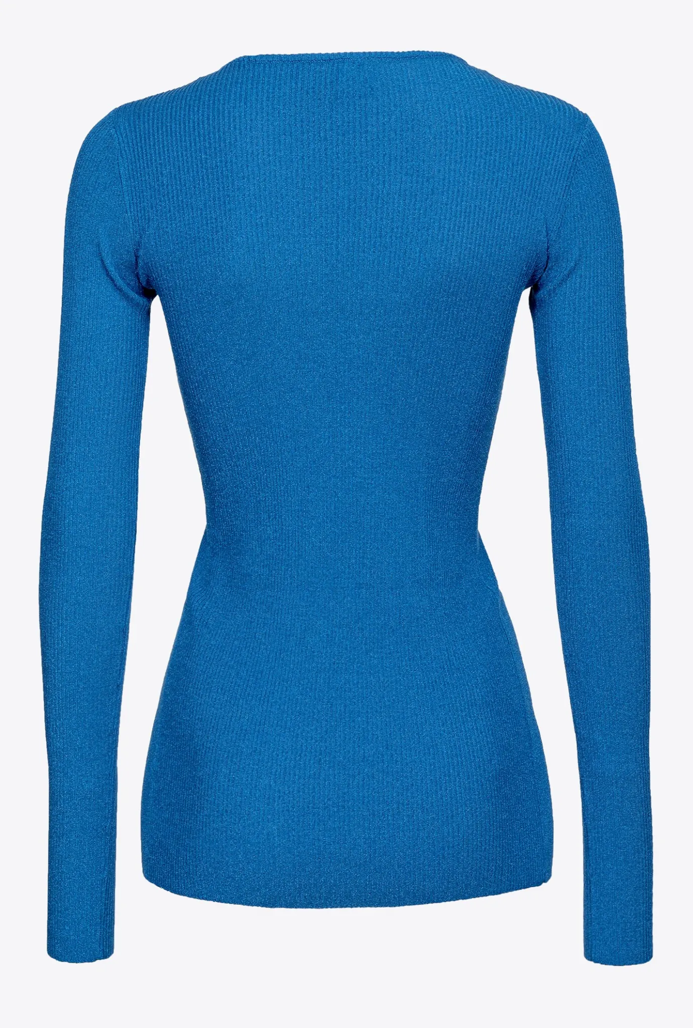 Pièces En Maille|PINKO Pull A Lacets Croises Bleu Imperial