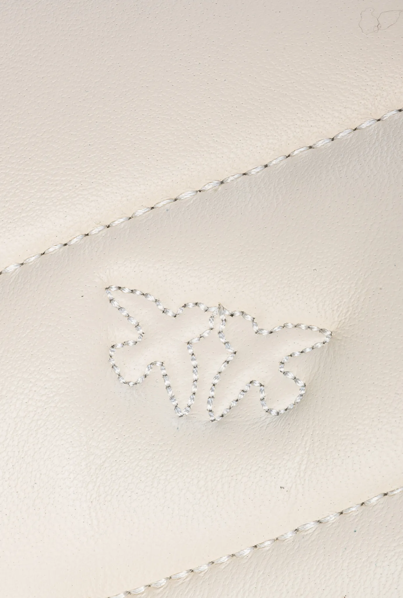 Sacs À Bandoulière|PINKO Small Twins Bag Maxi Quilt Blanc+Blanc-Or Antique