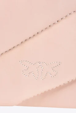Sacs À Bandoulière|PINKO Small Twins Bag Maxi Quilt Rose/Rose Poudre-Or Antique