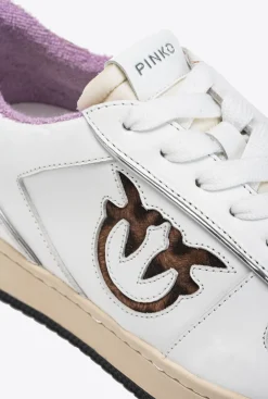 Chaussures|PINKO Sneakers A Empiecements Multi. Blanc/Beige