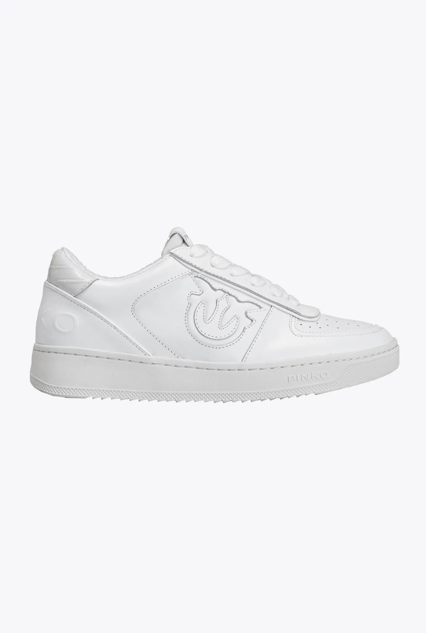 Chaussures|PINKO Sneakers Baskets A Empiecements Blanc Brill.