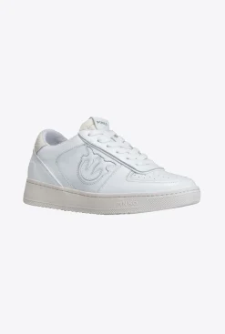 Chaussures|PINKO Sneakers Baskets A Empiecements Blanc Brill.