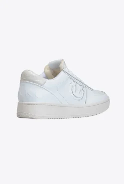 Chaussures|PINKO Sneakers Baskets A Empiecements Blanc Brill.