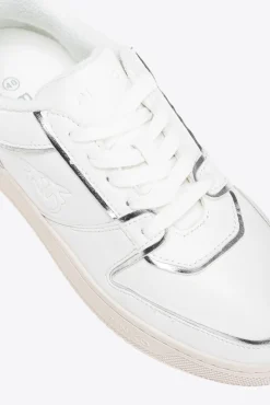 Chaussures|PINKO Sneakers | Acbc Blanc/Argent