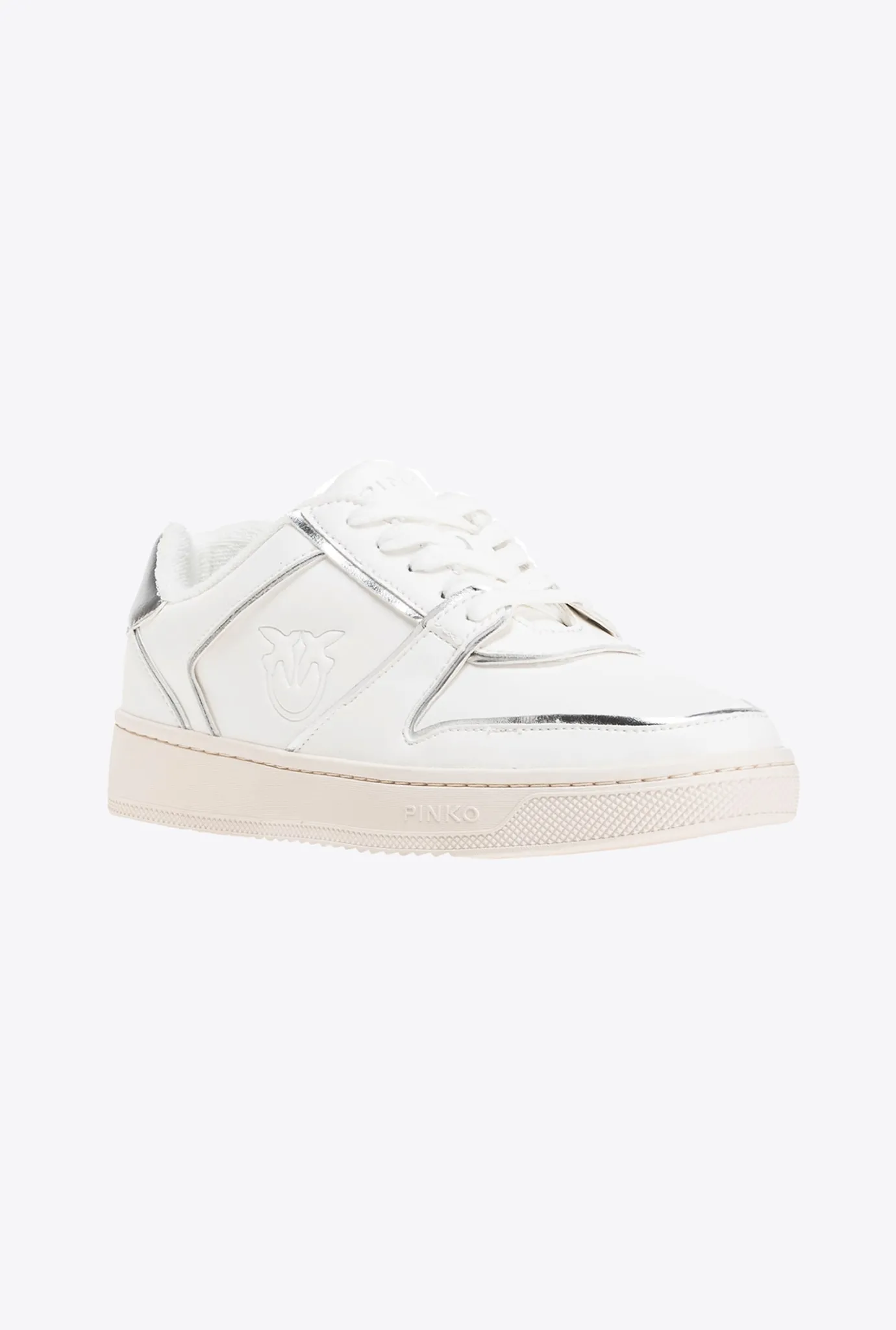 Chaussures|PINKO Sneakers | Acbc Blanc/Argent