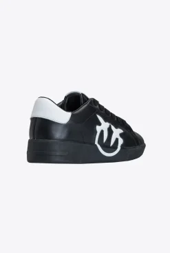 Chaussures|PINKO Sneakers Plates A Logo Noir/Blanc