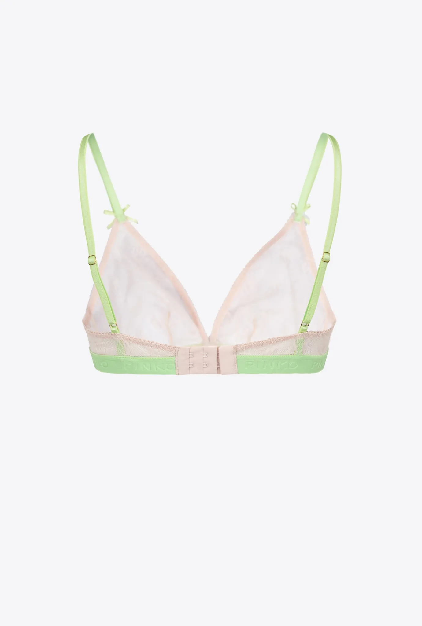 Lingerie|PINKO Soutien Gorge Triangle En Dentelle Rose/Vert