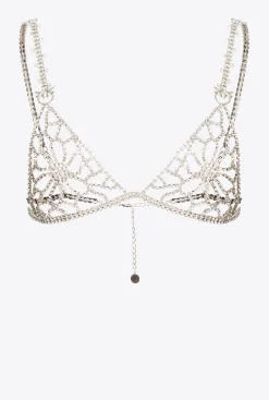 Lingerie|PINKO Soutien-Gorge Bijou Nickel/Cristal
