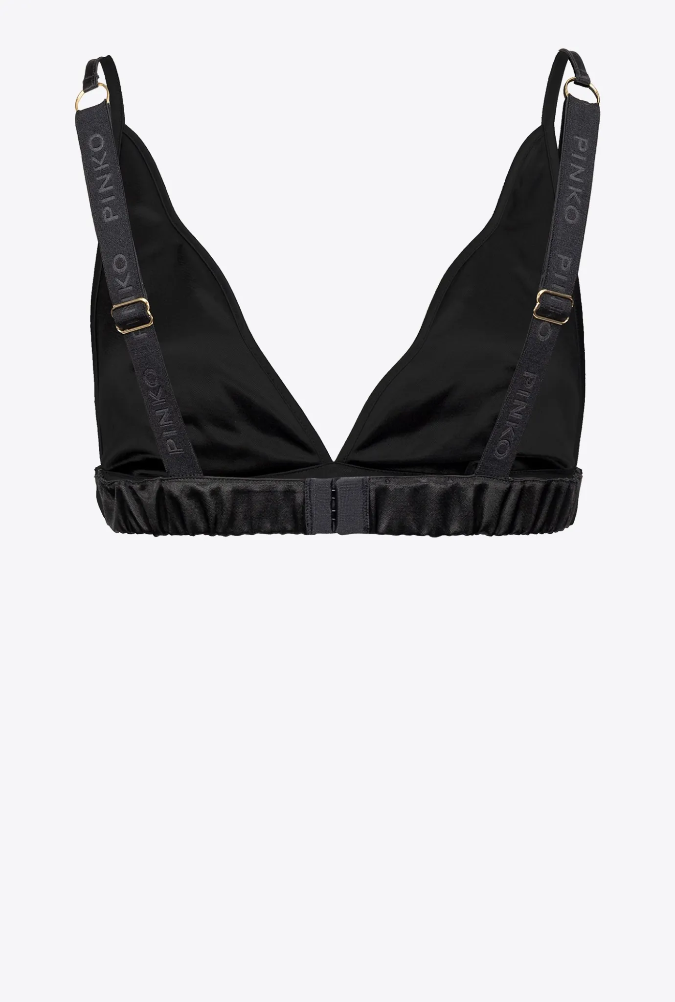 Lingerie|PINKO Soutien-Gorge En Satin Noir Limousine