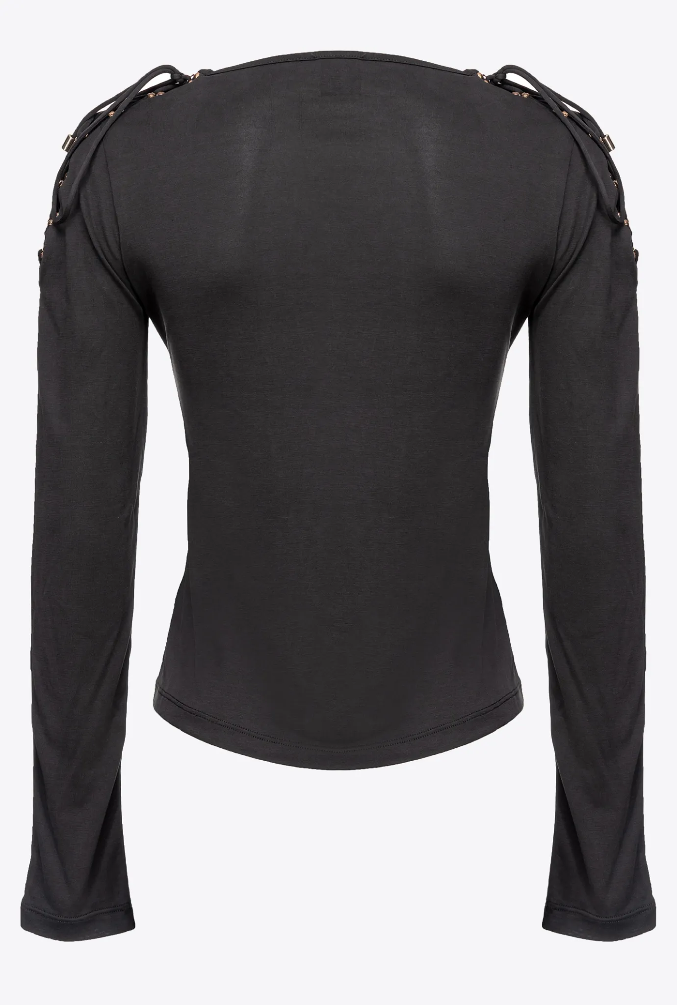 Topwear|PINKO Top Avec Cordons De Serrage Aux Epaules Noir Limousine
