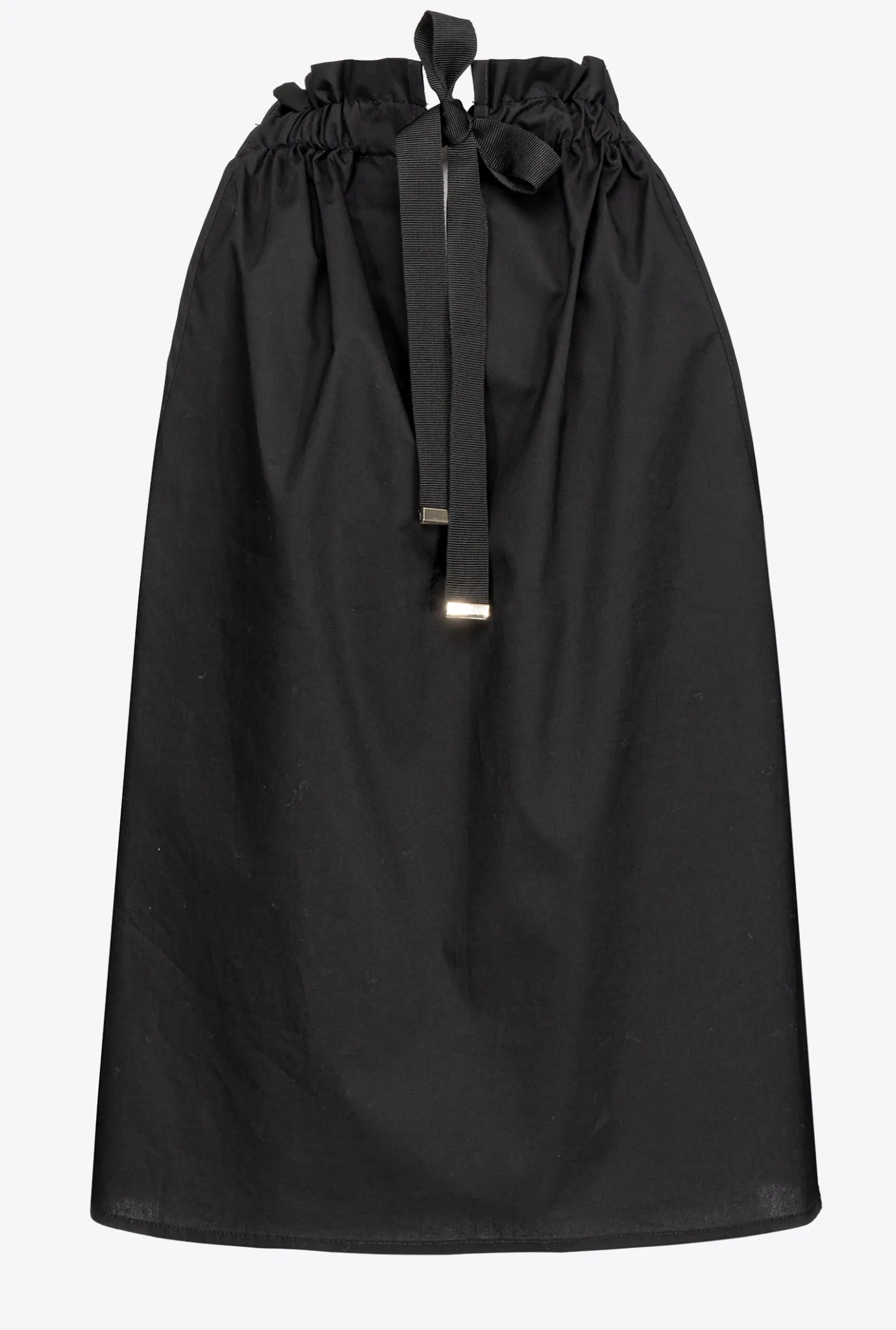 Tailleurs Et Ensembles|PINKO Top En Popeline Noir Limousine